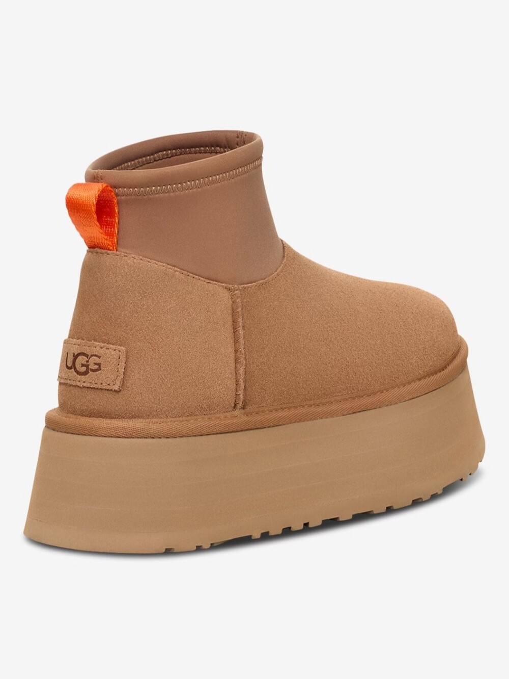 New UGG Classic Mini Dipper Size 9 In Chestnut/Brown